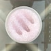 8oz SCENTED Frozen Rosé Slushie (crunchy, glitter, foam beads, clear, slime)