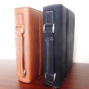 Personalized Leather Bible Cover Case Religious Gift for Brother Dad Mom, BCL052 image 7