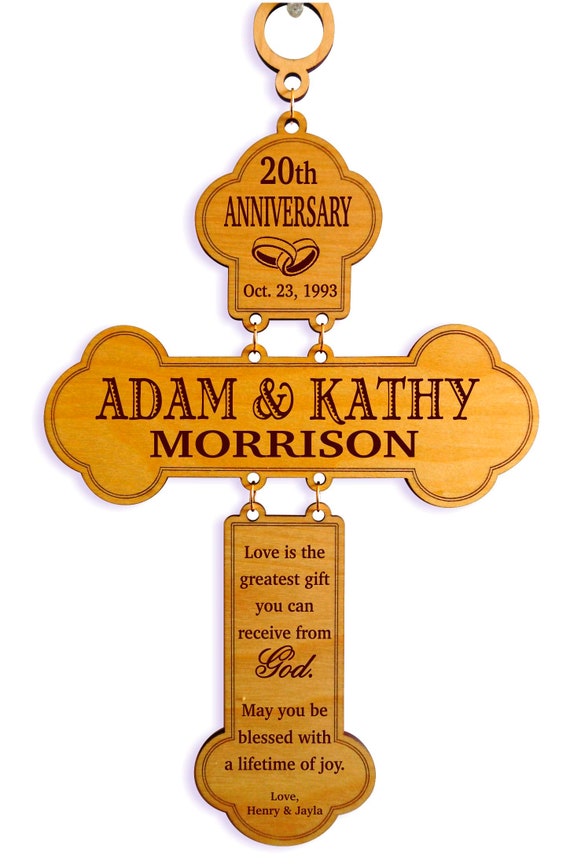 20th Wedding Anniversary Gifts Nz 20th Wedding Anniversary Gift for Couple Personalized | Etsy New Zealand