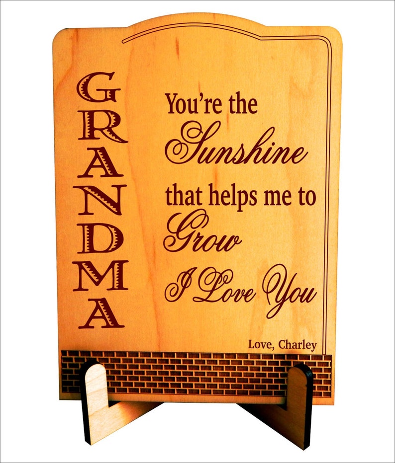 Great Grandma Christmas Gift Birthday Gifts for Grandmother Mother's Day Plaque, PGM018 image 2