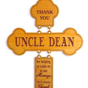 Officiant Gift Uncle-Aunt-Brother Wedding Appreciation Gifts image 1