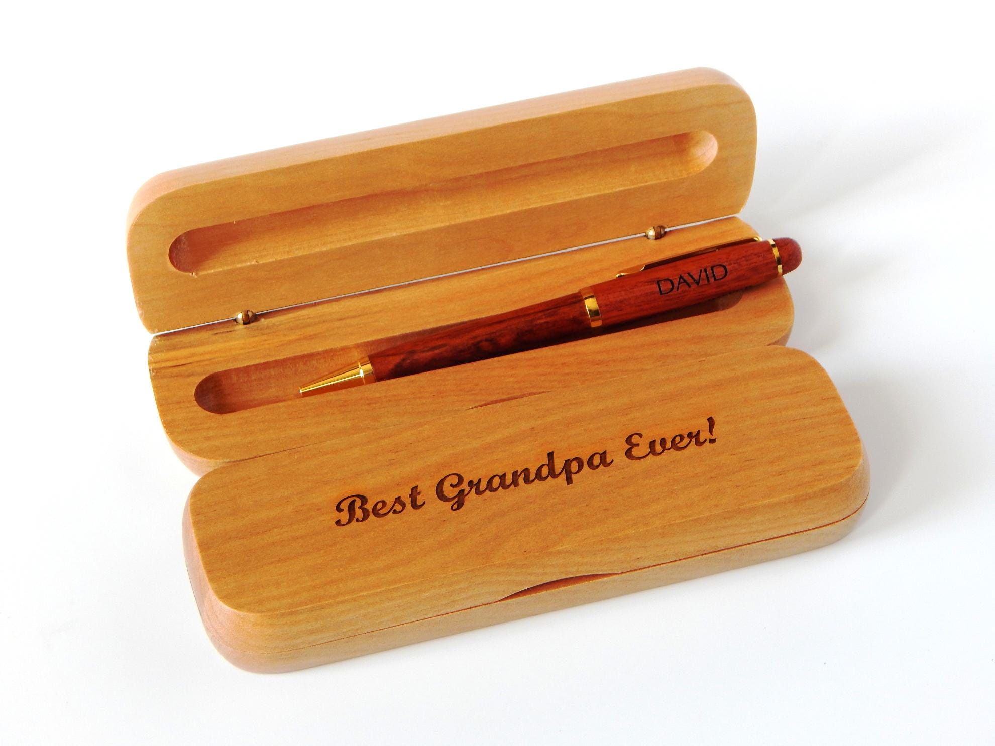 Personalized Graduation Gift: Engraved Wood Pen Set - Etsy