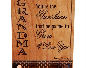 Great Grandma Christmas Gift - Birthday Gifts for Grandmother - Mother's Day Plaque, PGM018