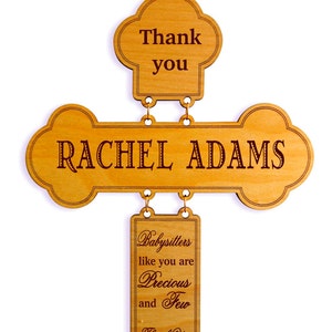 Engraved Gift for Nanny | Babysitter Thank you Gifts | Personalized Daycare Appreciation Gifts | Retirement Gift for Baby Sitter Provider