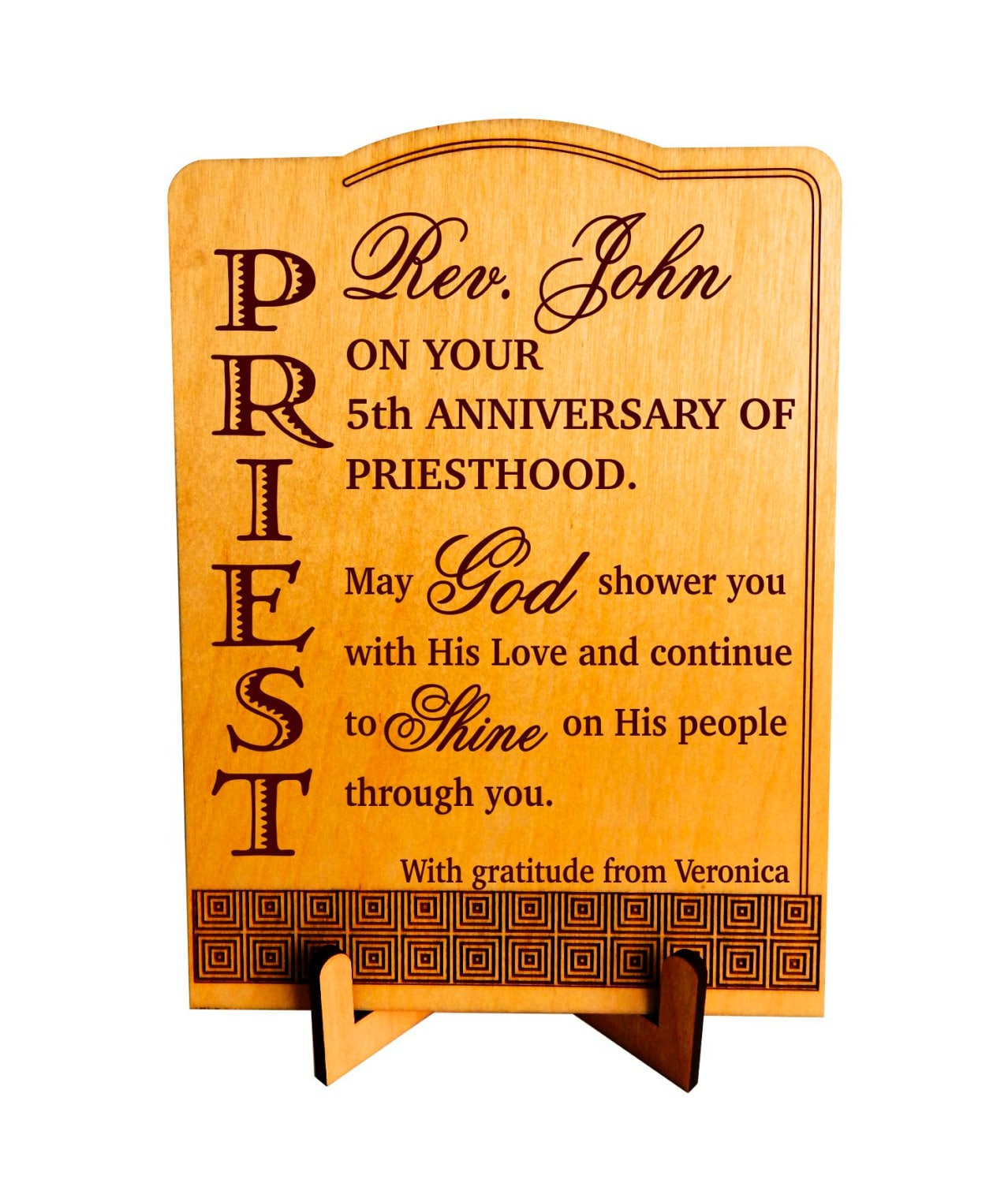 Anniversary of Priesthood Gift Gifts for Priest Etsy UK