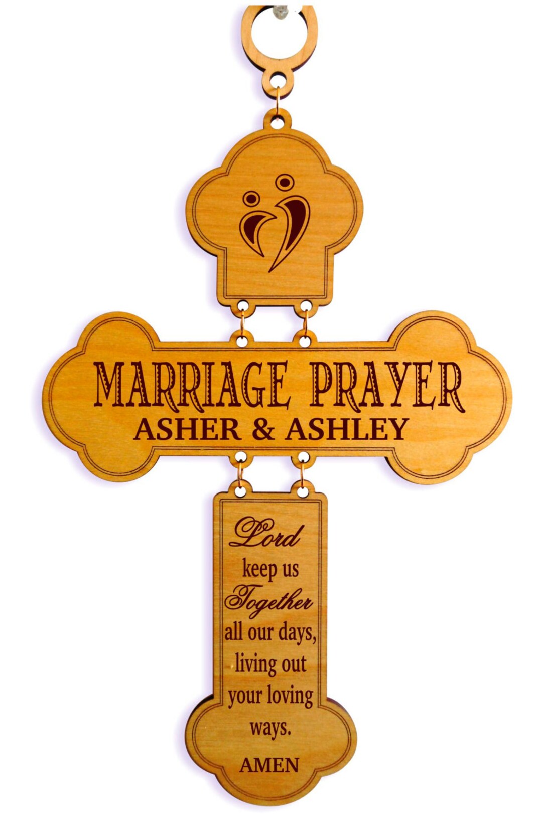 Religious Wedding Gift Christian Anniversary Gift for Husband or Wife