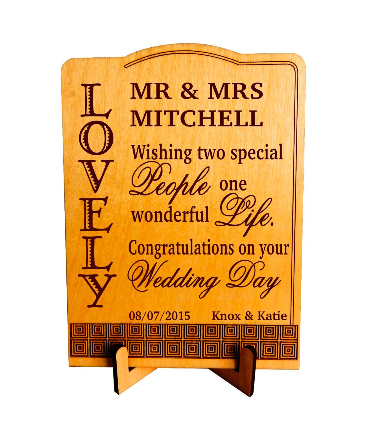 Mr and Mrs Wedding Gift Gifts for Couple Personalized - Etsy