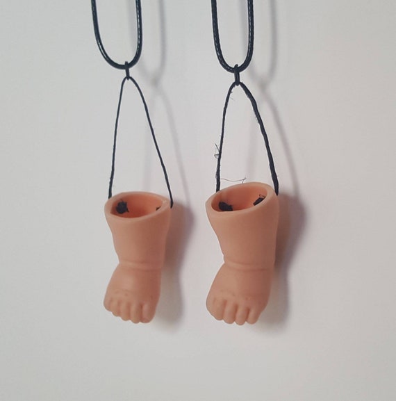 Matching Hanging Baby Doll Limb Necklace Friendship Etsy