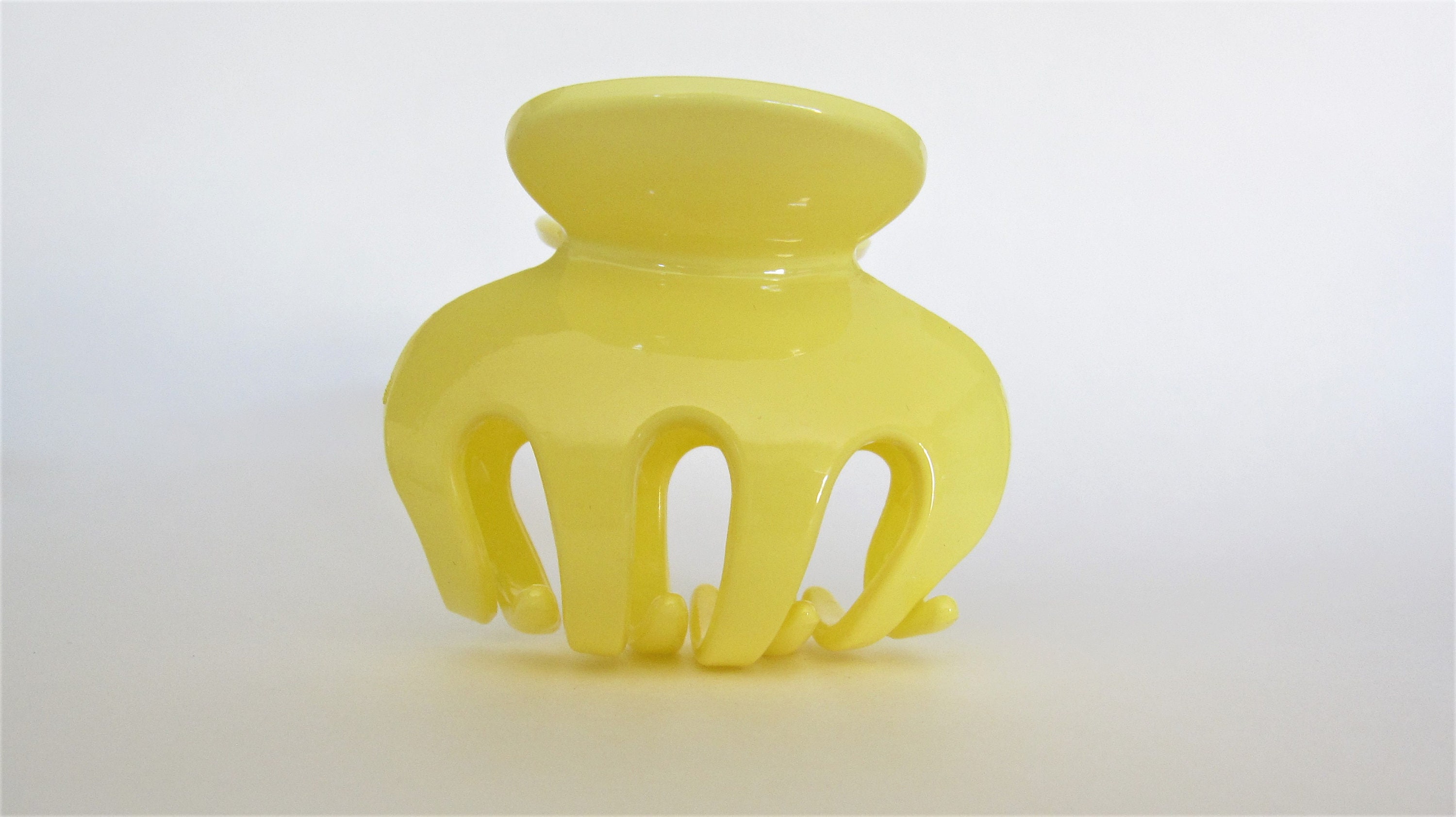 Yellow Octopus Hair Claw Clip for Thick Hair Etsy