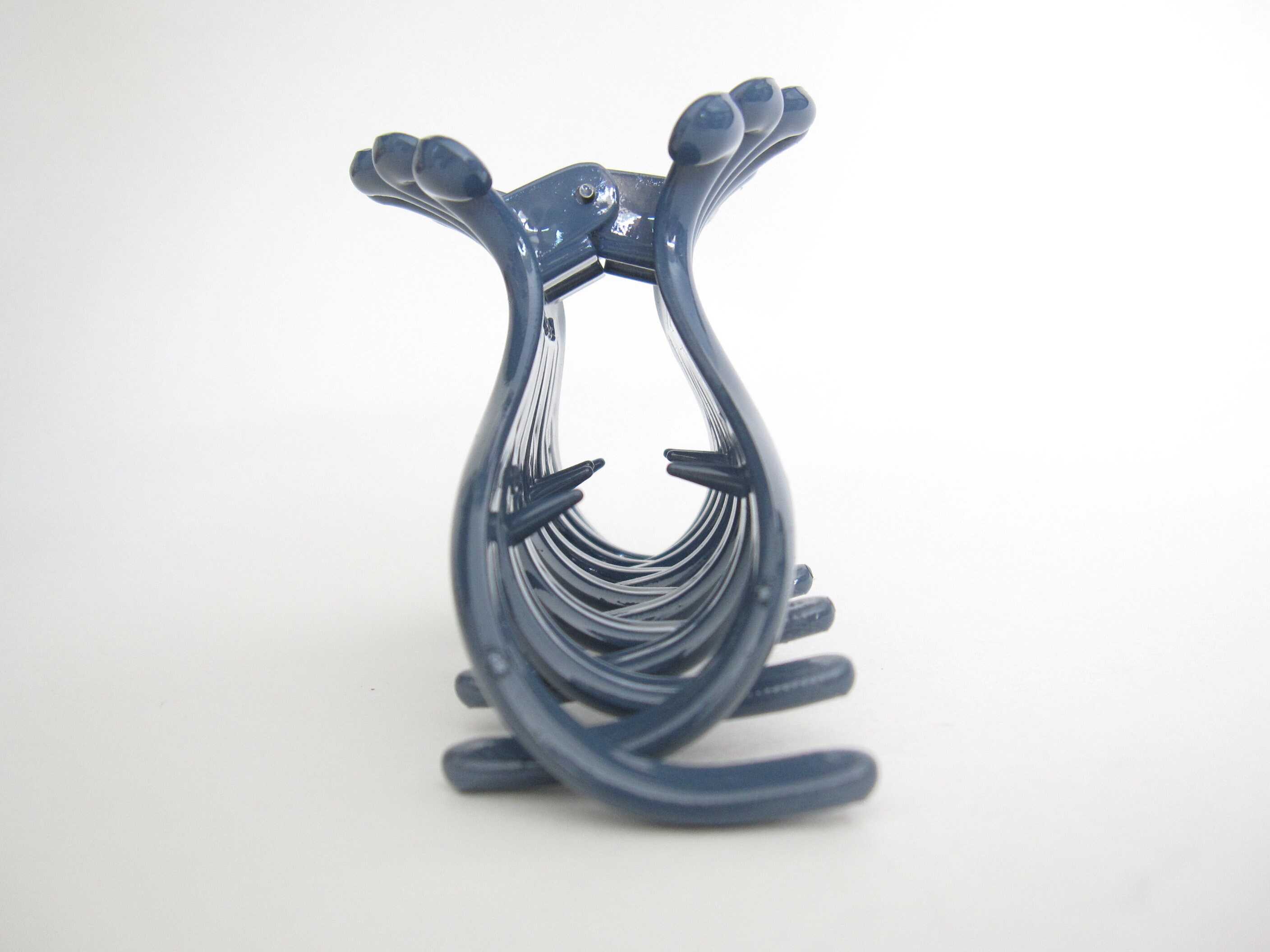 Large Blue Acrylic Hair Claw Clip for Medium Thick Hair - Etsy