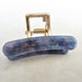 Abalone Sea Shell Effect Hair Claw Clip - Perfect For Fine Thin Hair