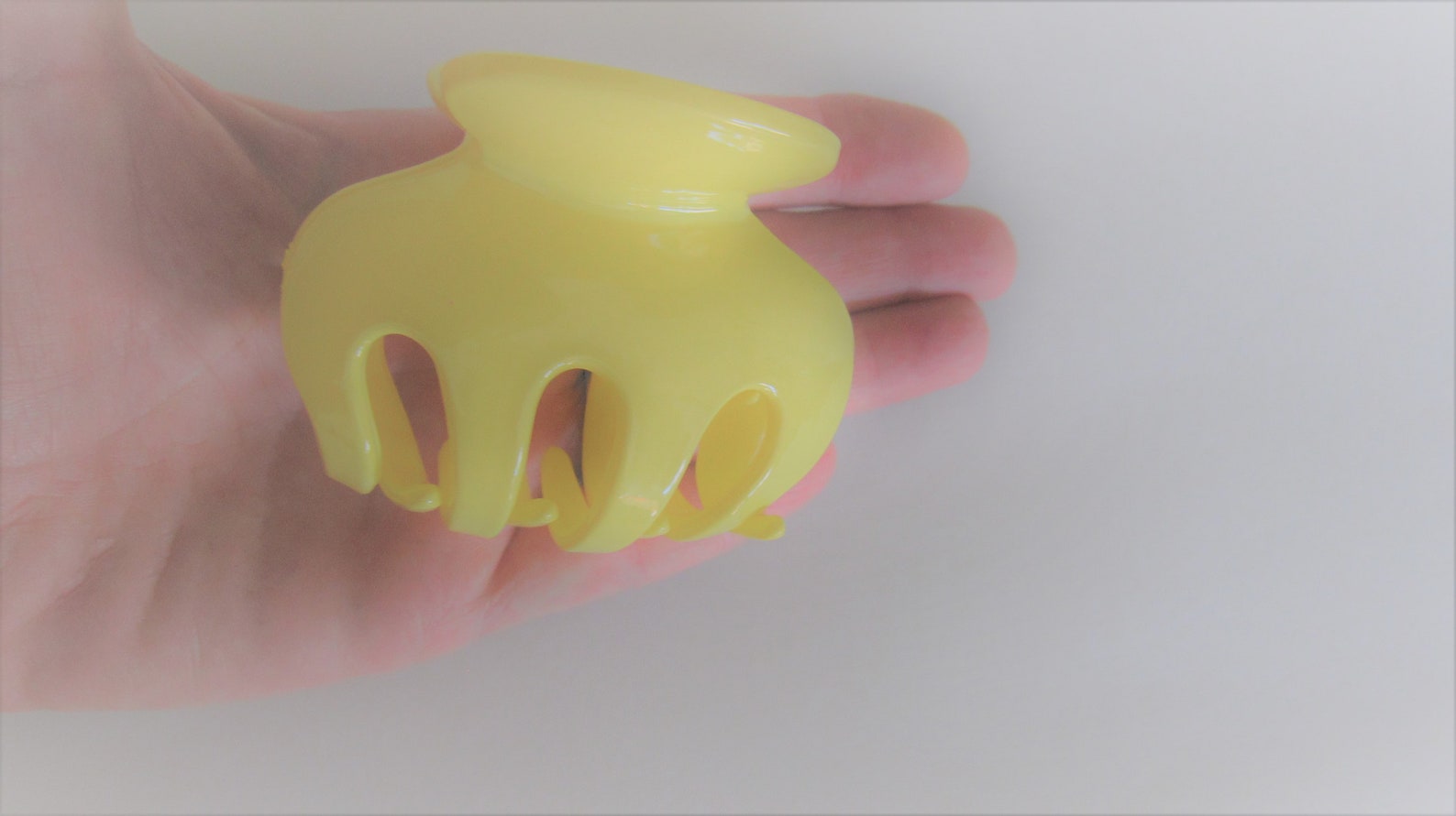 Yellow Octopus Hair Claw Clip for Thick Hair Etsy