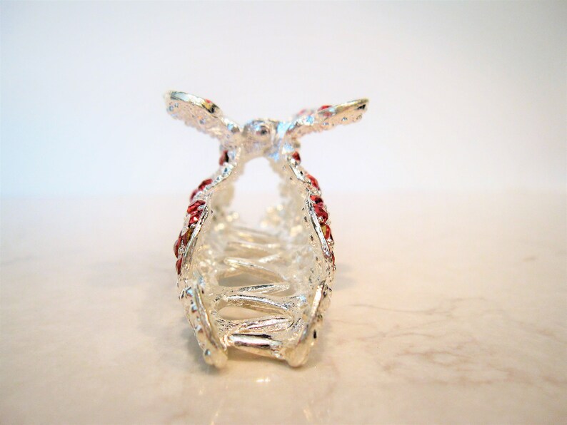 Silver Metal Pink Crystal Hair Claw Clip Bridal Clip for Etsy