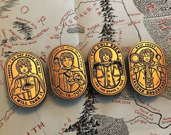 Hobbit Pin Set