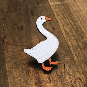 Untitled Goose Pin
