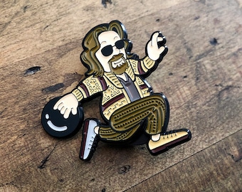 Little Lebowski Enamel Pin