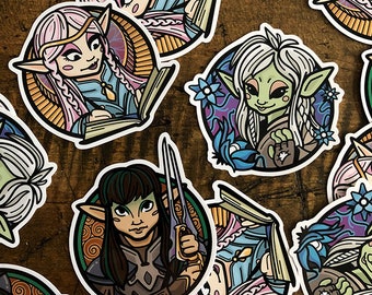 Gelfling Stickers - Dark Crystal Age of Resistance