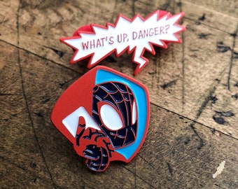 What&#39;s Up Danger - Spiderman Enamel Pin Set