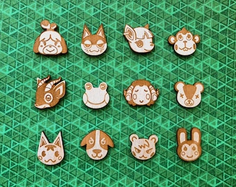 Animal Crossing Pins