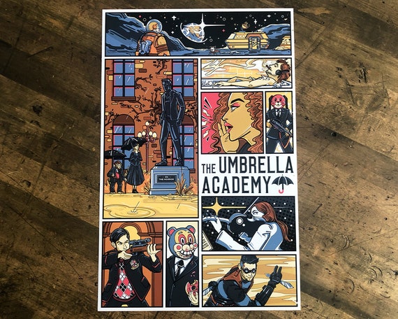 SIGNED TUA POSTER : r/UmbrellaAcademy