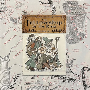 Fellowship of the Ring Sticker Pack image 6