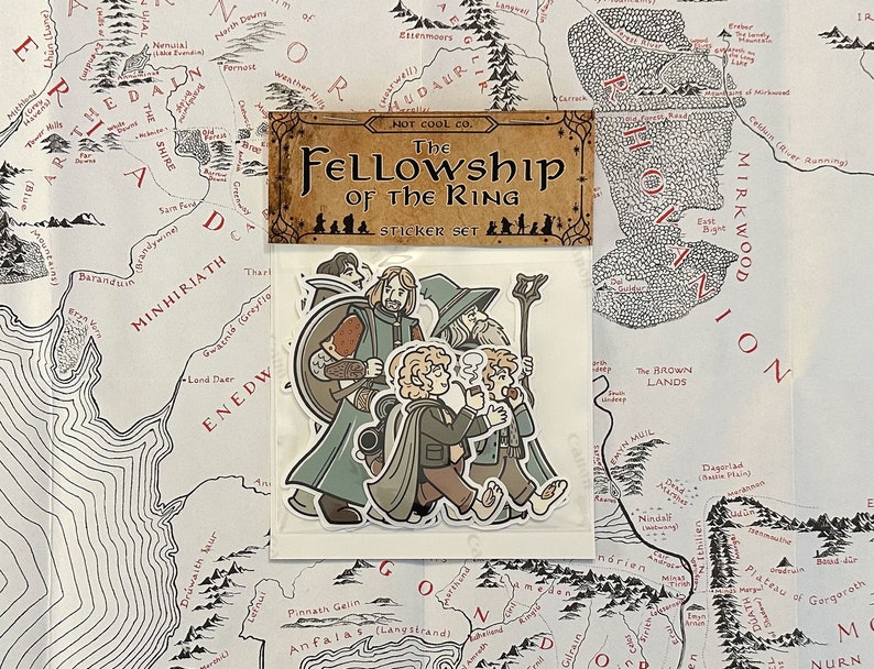 Fellowship of the Ring Sticker Pack image 6