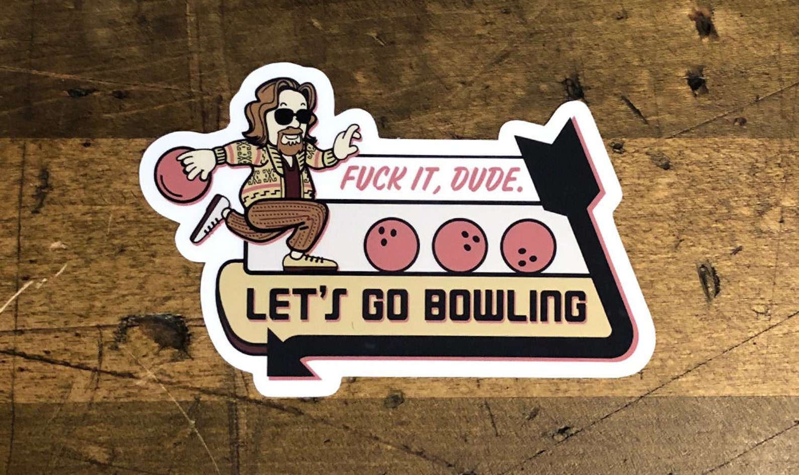 Fuck It Dude, Let's Go Bowling Gif