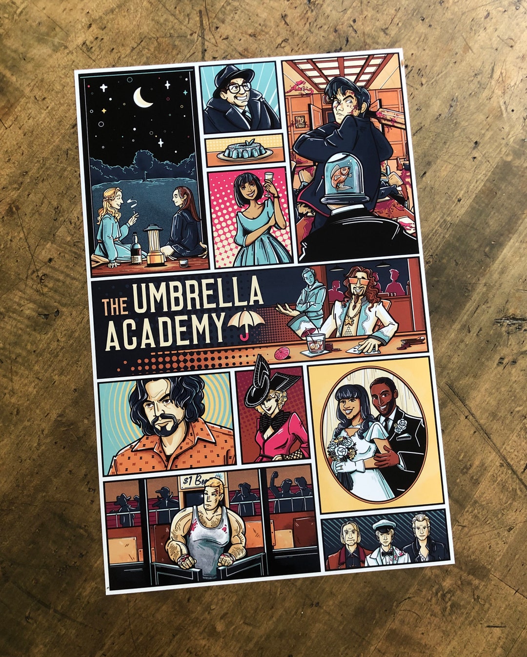 Umbrella Academy Poster Season