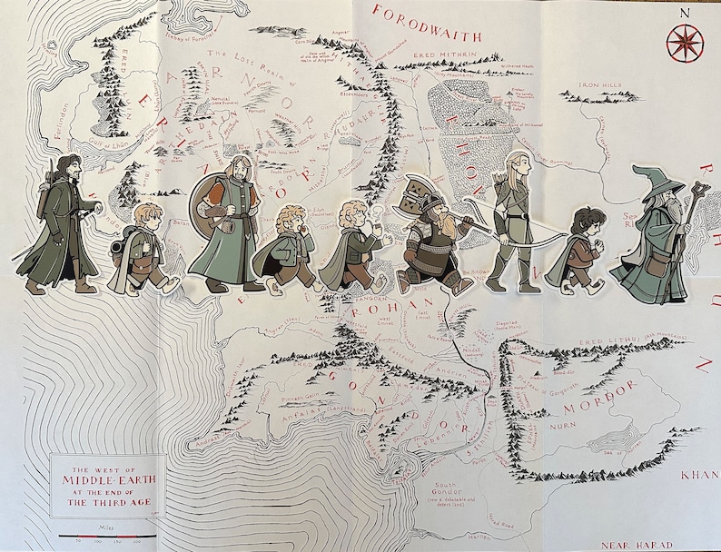 Fellowship of the Ring Sticker Pack image 2