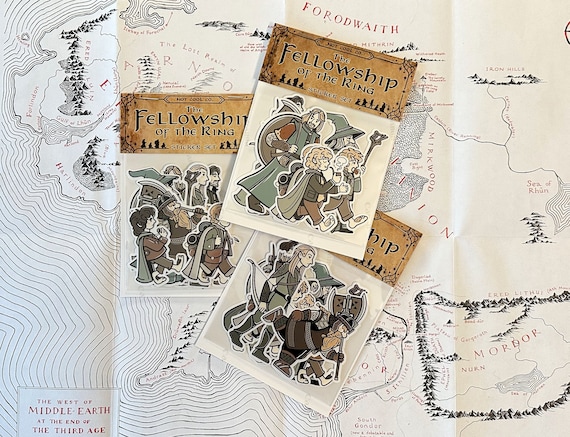 Fellowship of the Ring Sticker Pack