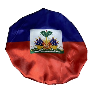 Haiti Flag Bonnet