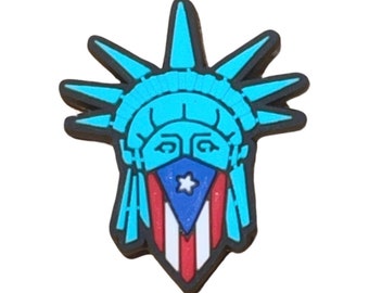 Puerto Rico Statue Of Liberty Shoe Charm
