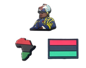 Pan Africa Shoe Charms