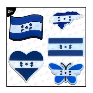 Honduras Flag Shoe Charm