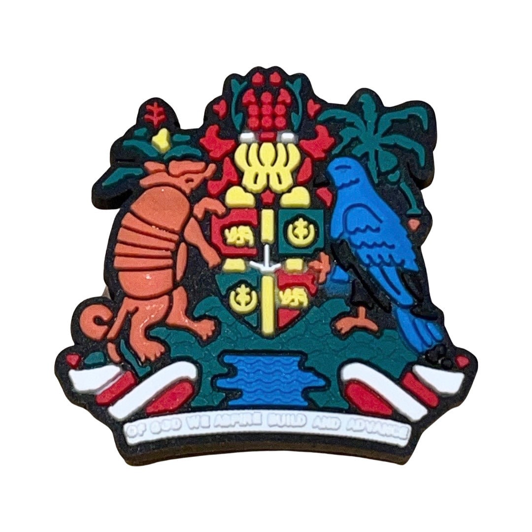 Grenada Coat of Arms Shoe Charm Etsy
