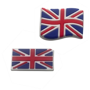 United Kingdom Flag Shoe Charms