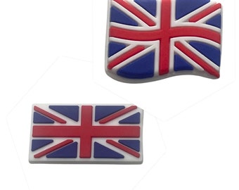 United Kingdom Flag Shoe Charms