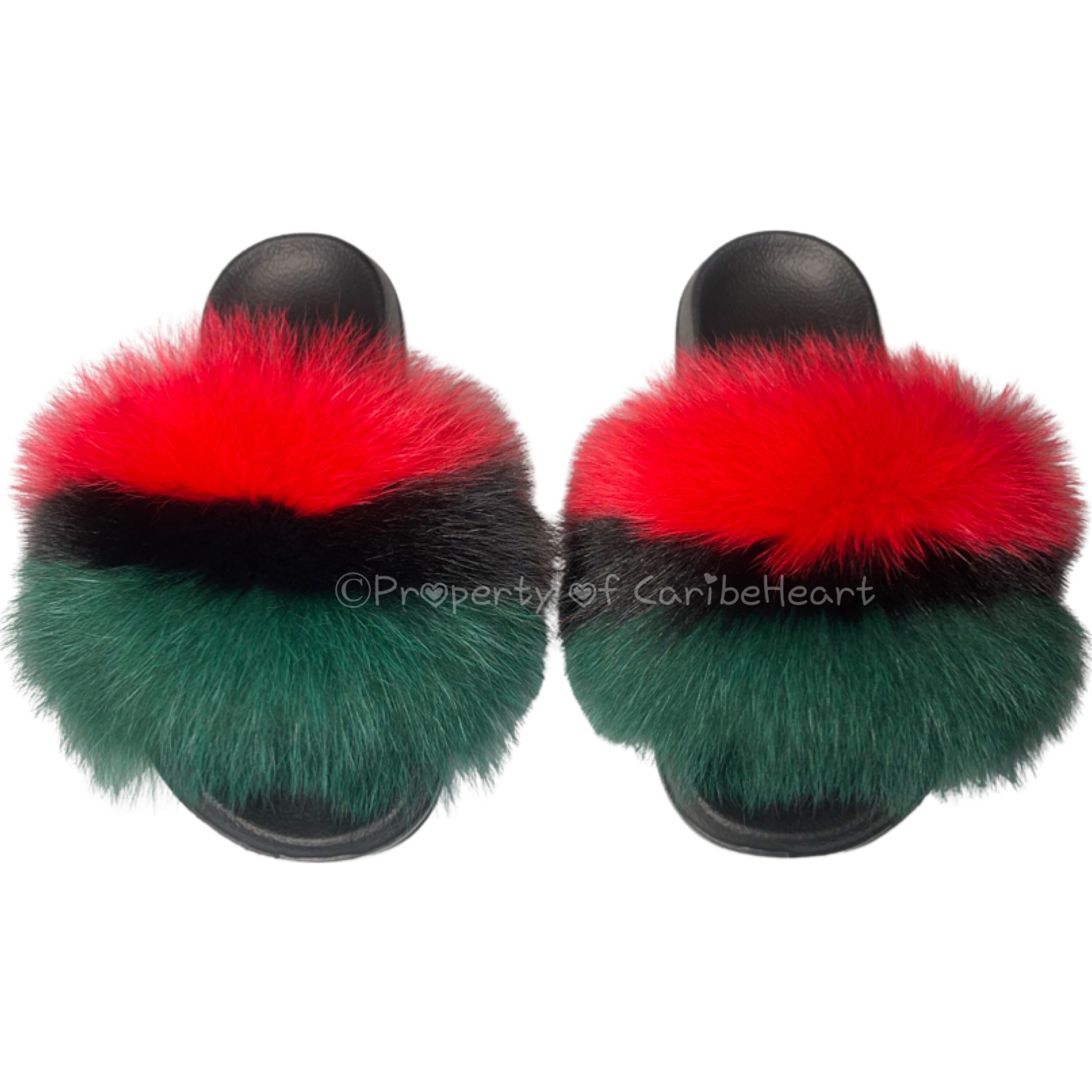 Green and red fur slides 2025
