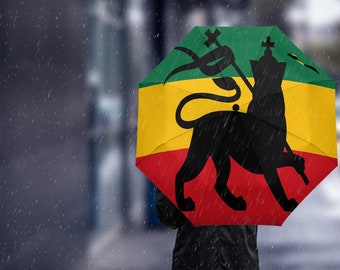 Rasta Lion Of Judah Umbrella