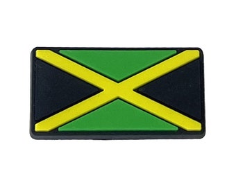 Jamaica Flag Shoe Charm