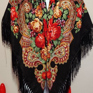 Seville costume Flamenco apron set!- one size green mantoncillo hair accessory Spanish dance vintage white polka dots spain