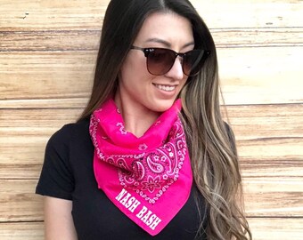 Nash Bash Bandana | Nashville Bachelorette Party | Smashed In Nash | My Last Bash | Let's Get Nashty | Nashville Bachelorette Party Favor