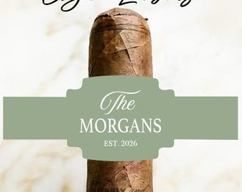 Wedding Cigar Favor Sticker Labels Wedding Favors For Guests Cigar Band Labels Favor Ideas Cigar Label Stickers BB2201