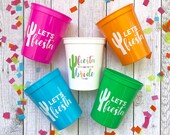 Let 39 s Fiesta Fiesta Bachelorette Party Bachelorette Party Cups Final Fiesta Fiesta Cups Cactus Cups Stadium Cups
