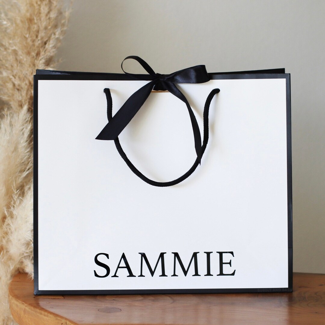 Personalized Bridesmaid Gift Bags Gift Bag Bachelorette Party Etsy