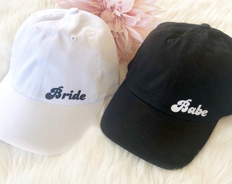Bride Hat Babe Hat Dad Hats Bride's 