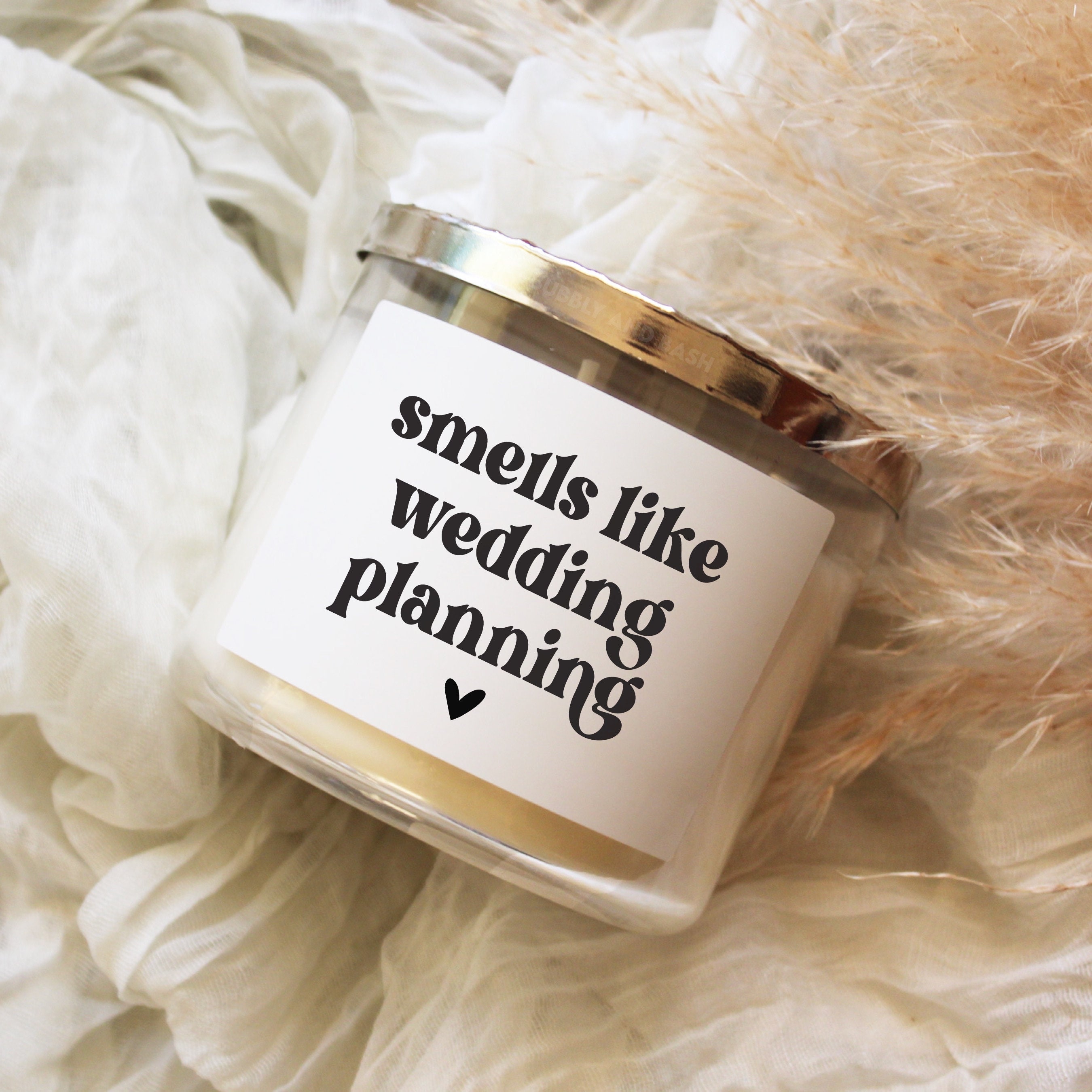 Engagement Candle Label Gift Smells Like Wedding Planning Engagement Gift  for Her for Couples Best Friend Bride to Be Gift Engaged BB502 - Etsy
