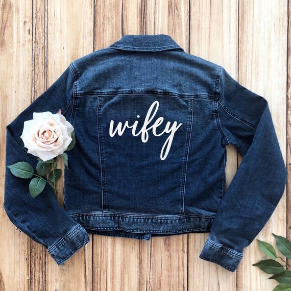 wifey denim jacket uk
