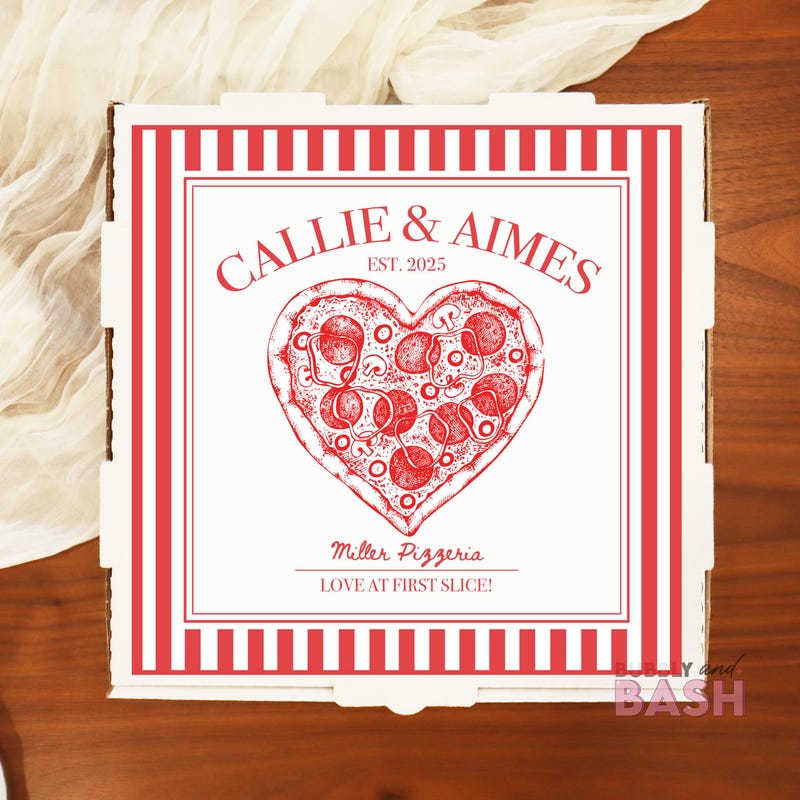 Customizable Pizza Box Label Custom Pizza Boxes Black - Etsy