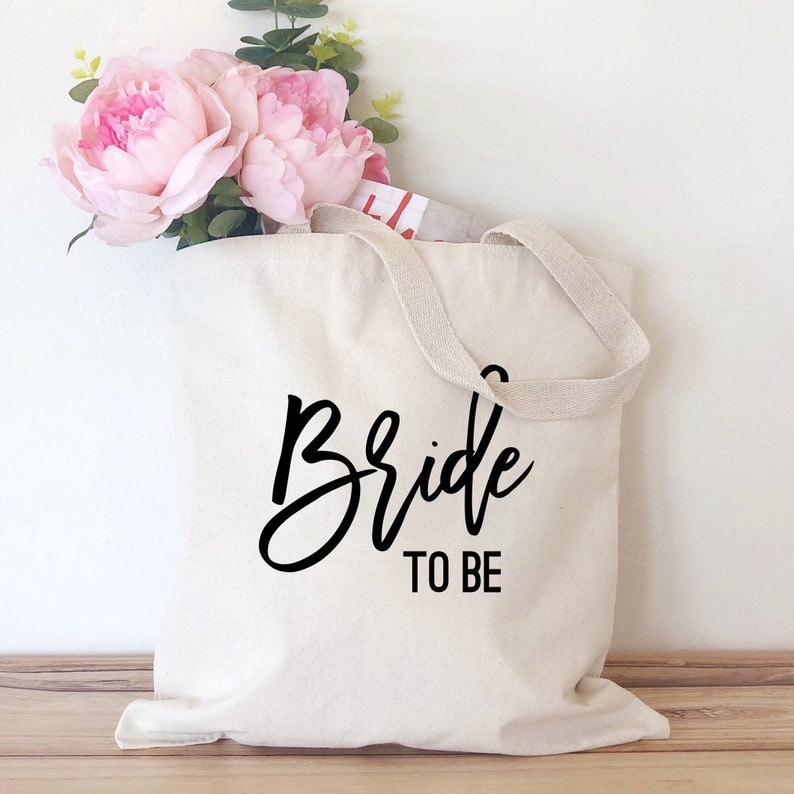 Bride to Be Tote Bag Bachelorette Tote Engagement Gift Bag - Etsy